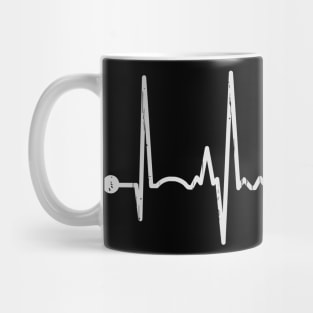 Basketball Heartbeat Backboard Net Gift Mug